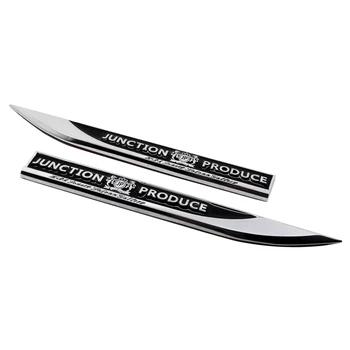

Car Fender Side Sticker Metal Auto Badge Emblem Decals for JUNCTION PRODUCE JP Logo for VIP Nissan Toyota Suzuki MITSUBISI Honda