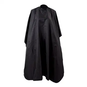 

1pc Hairdressing Cape Water-Proof Hair Perming And Dying Cape Non-Stick Hair Cloth For Barber Shop Home Black