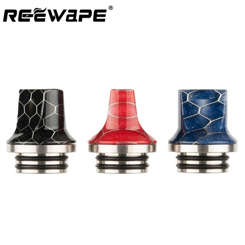 Boquilla de punta de goteo 810 de resina para cigarrillo electrónico, para vaporizador de vapeo, rosca 810, Kit IJust 3, atomizador de Ello POP, TFV12, Prince Tank, Etc.