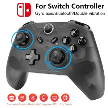 

1pcs for Nintendo Switch Bluetooth Wireless Controller Double Vibration Gaming Joystick Gamepads for Game Controller Game Pad