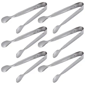 

Sugar Tongs Set of 6 Grade Premium Stainless Steel Ice Tongs Small Kitchen Serving Tong for Tea Coffee Mini Serving Appetizers