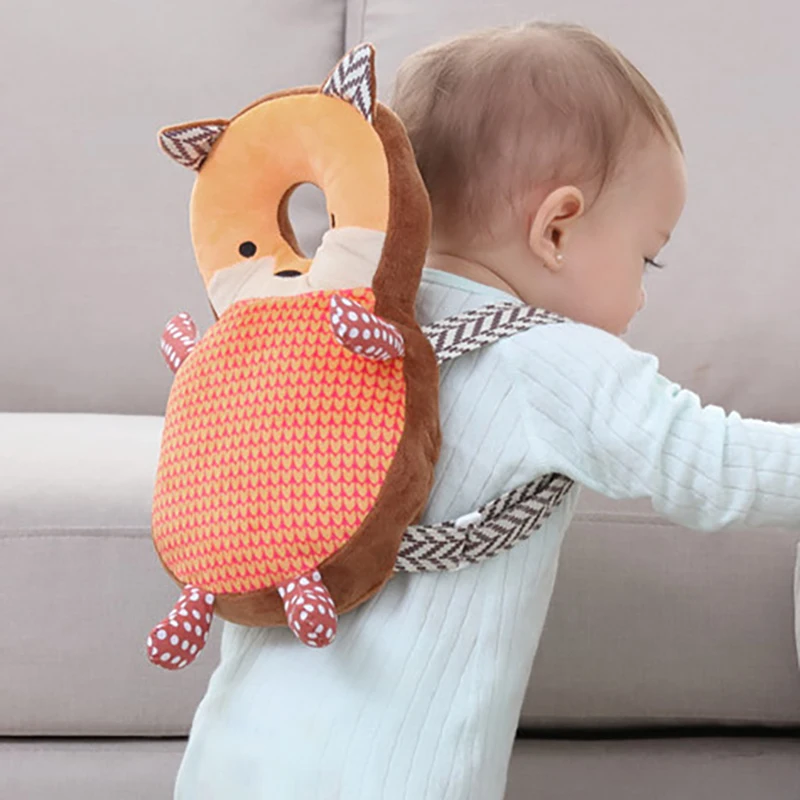 Toddler Walking Training Pillow Pad Safety Protection Backpack Newborn Baby Learning Walking Animal Head Protection YAP020