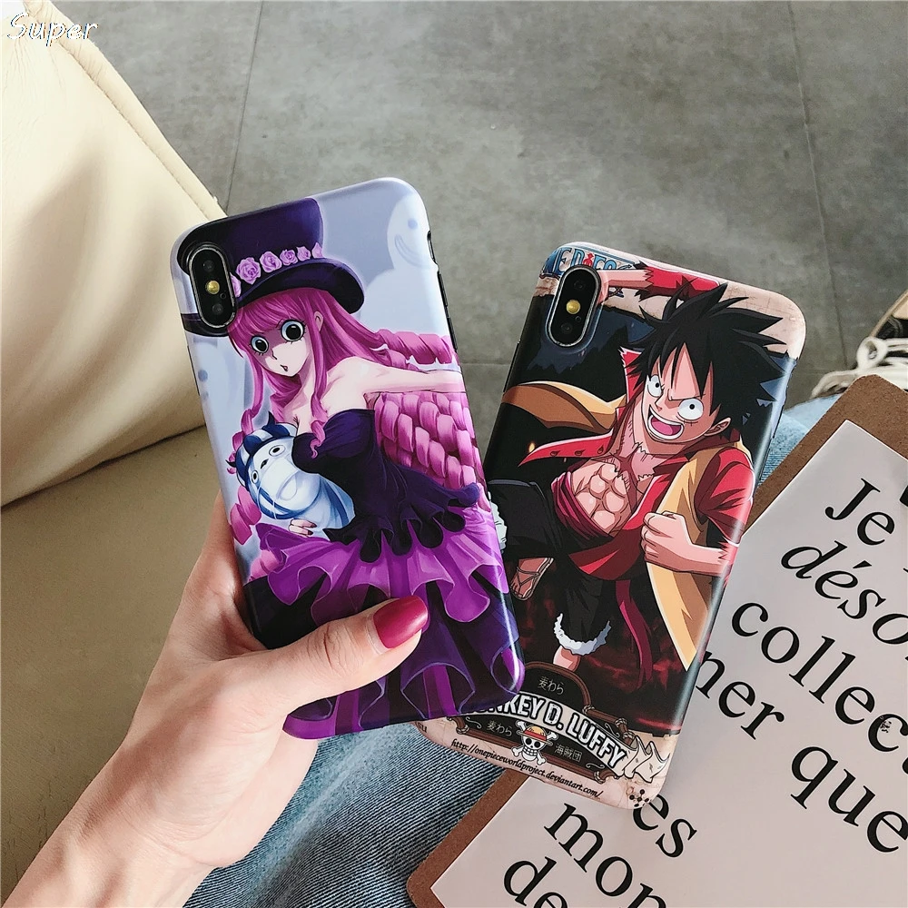 日本の漫画ワンピースルフィペローナ王女電話ケース用 11 プロ X Xs 最大 Xr 7 8 6 S プラスソフト Imd カバー Aliexpress 携帯電話 電気通信