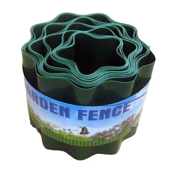 

20x900cm Plastic Garden Lawn Trimmed Fence Corrugated Rolling Path Decorative Ripple Shape Flexible Lawn Courtyard DIY Path