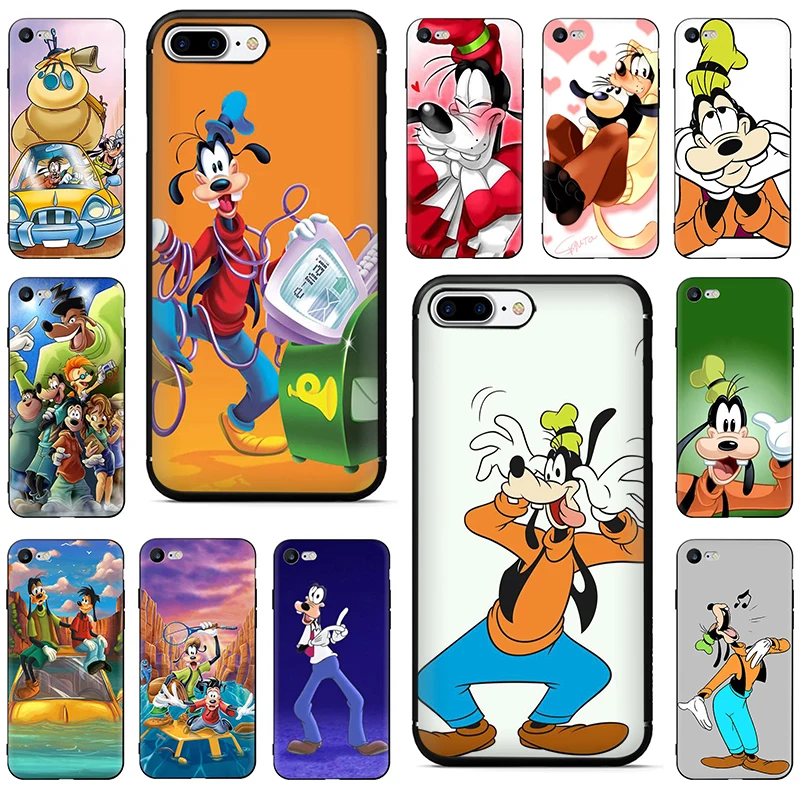 

Goofy is in Mickey Mouse Soft TPU Silicone phone Cover case for iPhone 5 5S 6 6s 7 8 plus X XR XS 11 Pro Max
