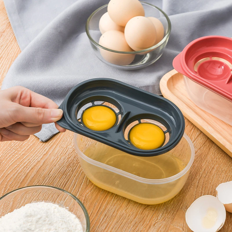 Egg Separator Home Kitchen White Yolk Sifting Chef Dining Cooking