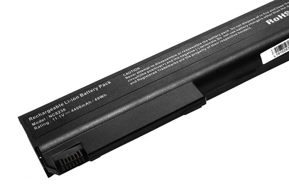 11,1 v 4400 mAh лаптоп с Батарея для hp nx7300 nx7400 NC8200 NC8230 NW8200 NW8240 NX8200 NX8220 NX9420 8510p nc8220 nw8220 nc8240