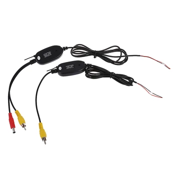 

2.4GHZ RCA Wireless Video Transmitter Receiver Kit Set for Car Rearview Backup Camera Monitor DVD Player GPS