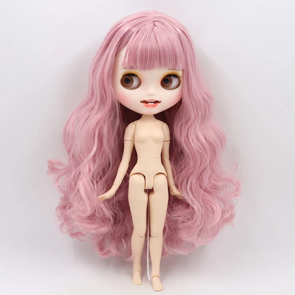 ICY 1/6 Blyth Подгонянная Кукла № BL1063/2352 белая кожа и суставное тело с открытым ртом матовое лицо для девочки Подарочная игрушка