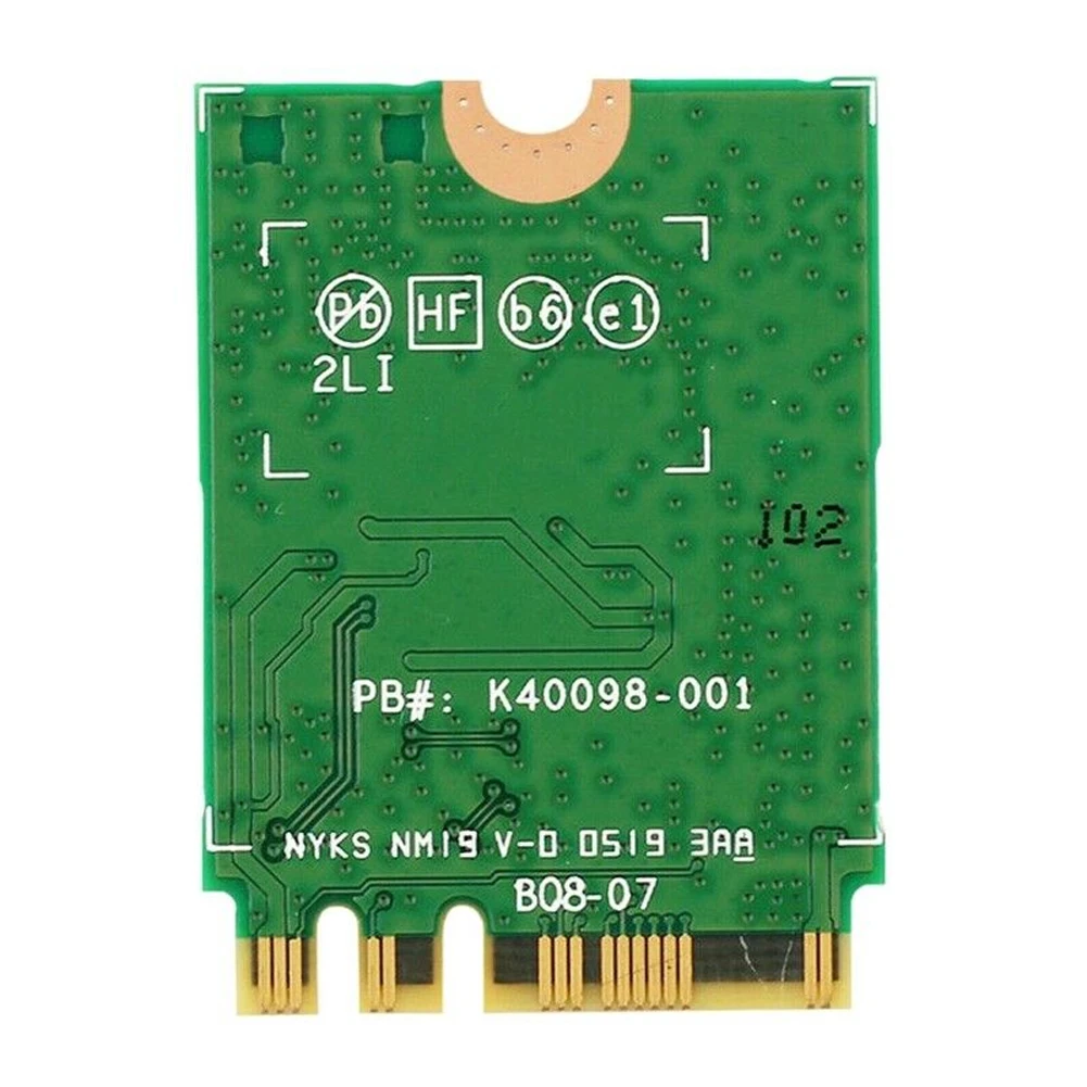 Online 2,4 Gbps AX200NGW adaptador WIFI Antena de doble banda tarjeta inalámbrica Red interna accesorios estable Bluetooth 5,0 WLAN de alta velocidad