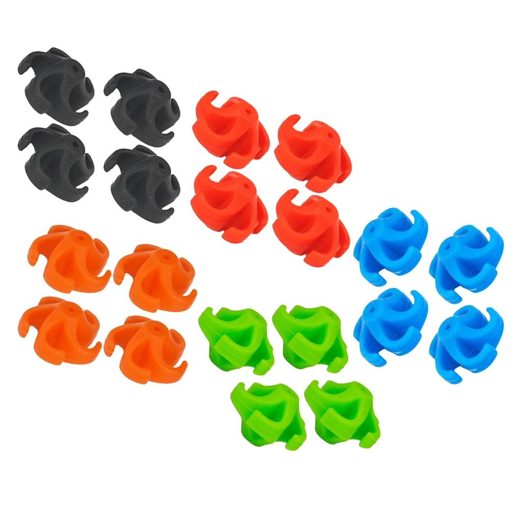 Archery Bow String Stabilizer Vibration Absorber Silencer Dampeners Bow Silencer Reduce Noise Vibration Archery Accessories