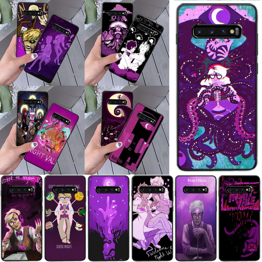 

LJHYDFCNB welcome to night vale fan art Phone Case for Samsung S9 plus S5 S6 edge plus S7 edge S8 plus S10 E S10 plus