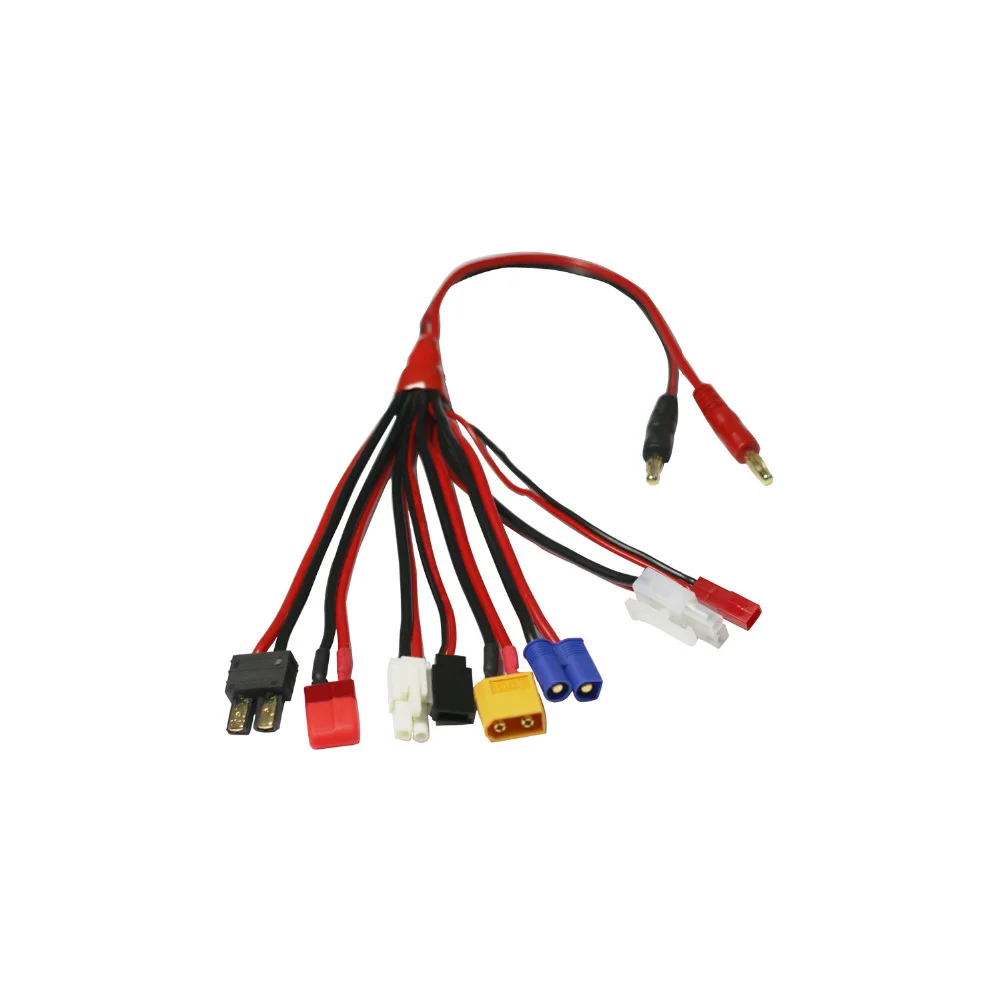 

8 in 1 Charger Cables Set for IMAX B6 Charger RC Part Lipo Battery Multi Charging Plug Convert Cable Line