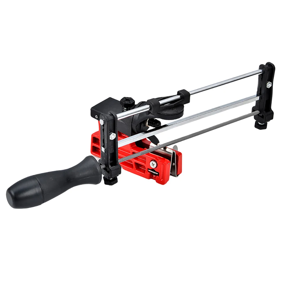 

Manual Bar Mounted Chain Sharpener Chainsaw Sharpener Saw Chain Filing Guide Tool