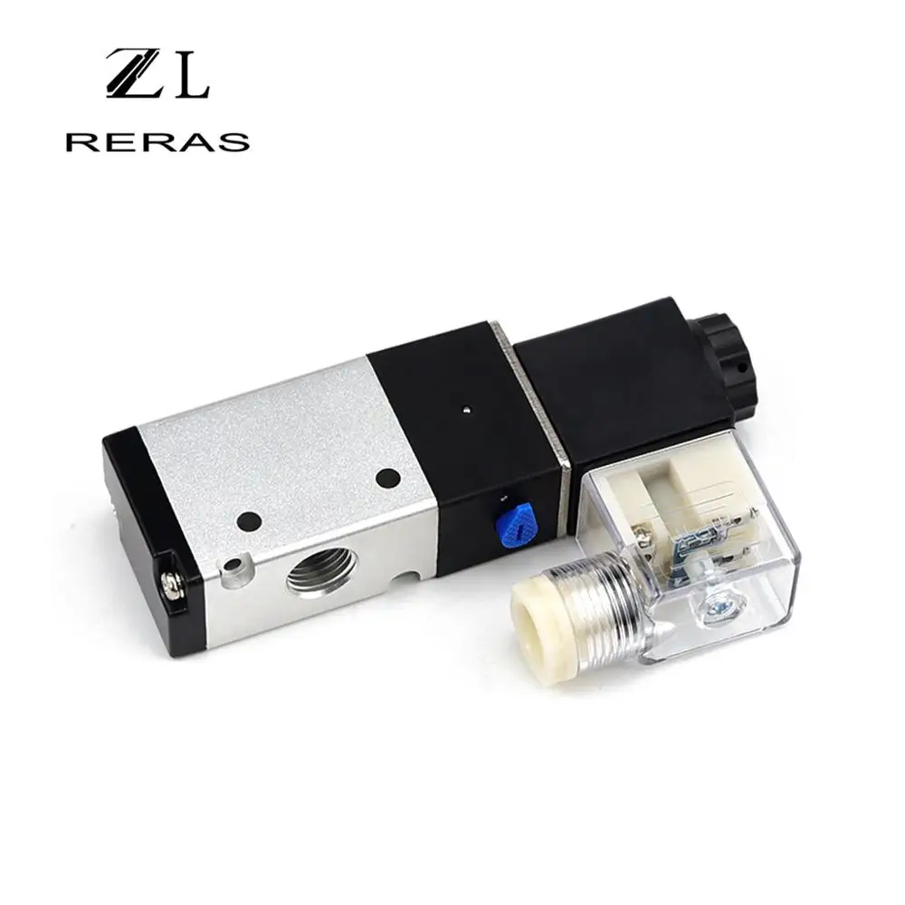 

3v210-08 Pneumatic Solenoid Valve Single Coil 2 Position 3 Way 12V 24V 110V 220V Fittings Compressor Accessories