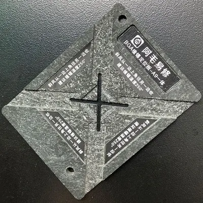 A9 Positioning AMAOE процессор ram Магнитная реболлинг Платформа A8 A9 A10 A11 A12 реболлинг комплект с BGA трафарет - Цвет: A9 Positioning