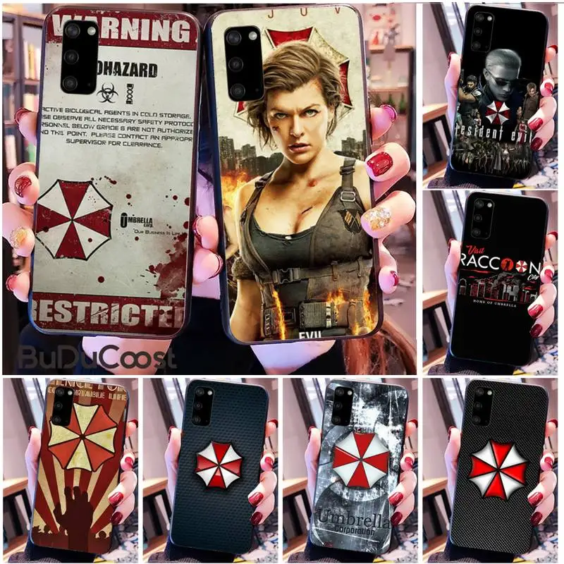 Электронный игровой чехол Versaca Umbrella Corporation для телефона Samsung S20 plus Ultra S6 S7 edge S8 S9 S10 5G