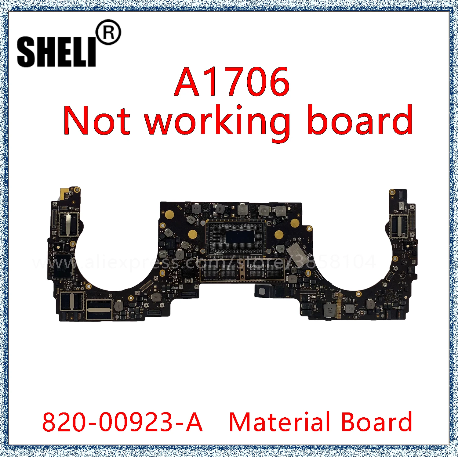 For A1706 MacBook Pro 13&quot Motherboard 820-00923 820-00923-A Original Faulty Board Not Working Mainboard | Компьютеры и офис