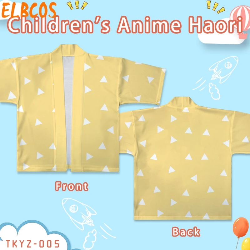 ELBCOS космический корабль Touken Ranbu Demon Slayer Doraemon Rabbite Totoro PikaQ Cat Crayon Shin-chan Детские аниме хаори халаты