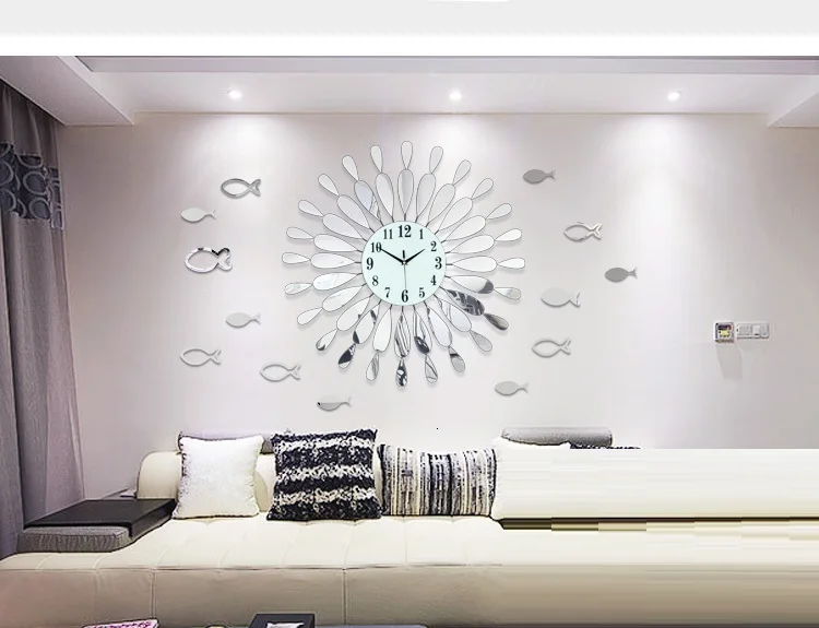 Цифровой Grande Taille De Murale Парикмахерская Wandklok jam Dinding Saatleri Horloge Фреска Duvar Saati Saat Reloj сравнению часы настенные