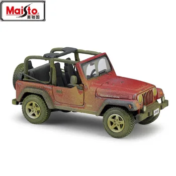 

MAISTO 1:27 JEP Wrangler Rubicon Diecasts Simulation Alloy Car Model Collection Gifts Toy Decoration for Kids Free Shipping
