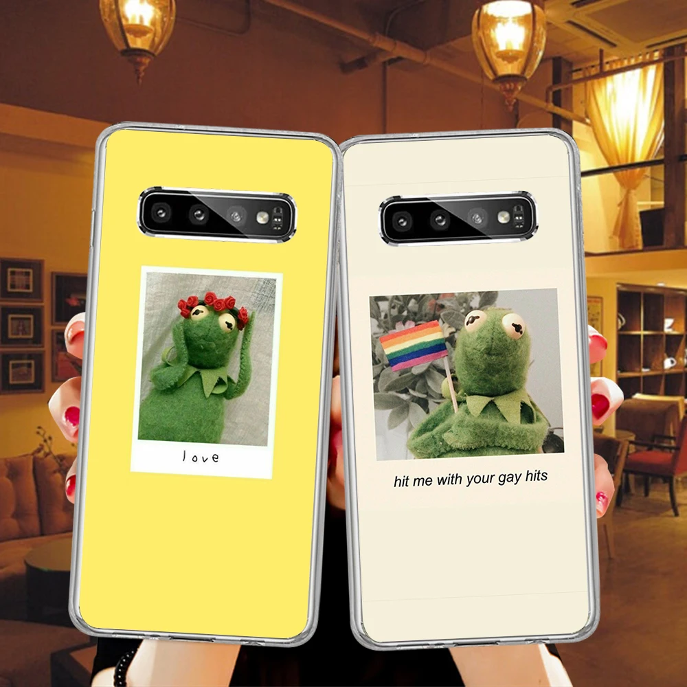 Прозрачный чехол для Samsung S10 A10 A30 A50 A70 S8 S9 S7 Note9 | Мобильные телефоны и аксессуары