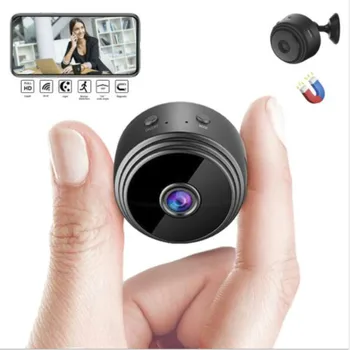 

Mini Camera, Home Security Camera WiFi, Night Vision 1080P Wireless Surveillance Camera, Remote Monitor Phone App