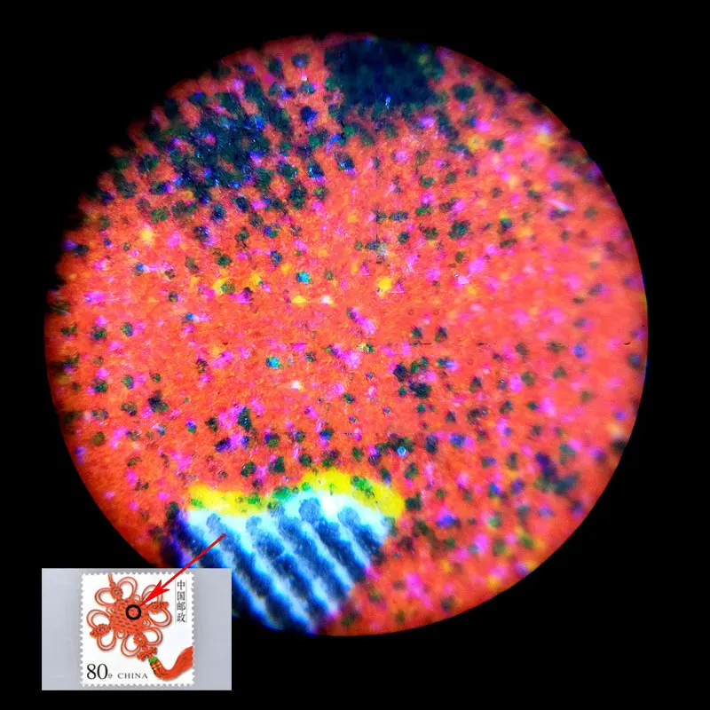 Ручной микроскоп 40x карманный портативный светодиодный светильник складная