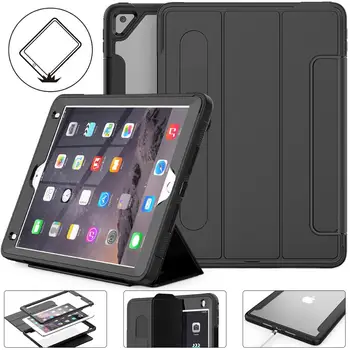 

HXCASE for iPad Air 2 iPad 5th 6th Generation iPad Pro 9.7 inch Case Smart Clear Back cover with Stand Function Shockproof cases