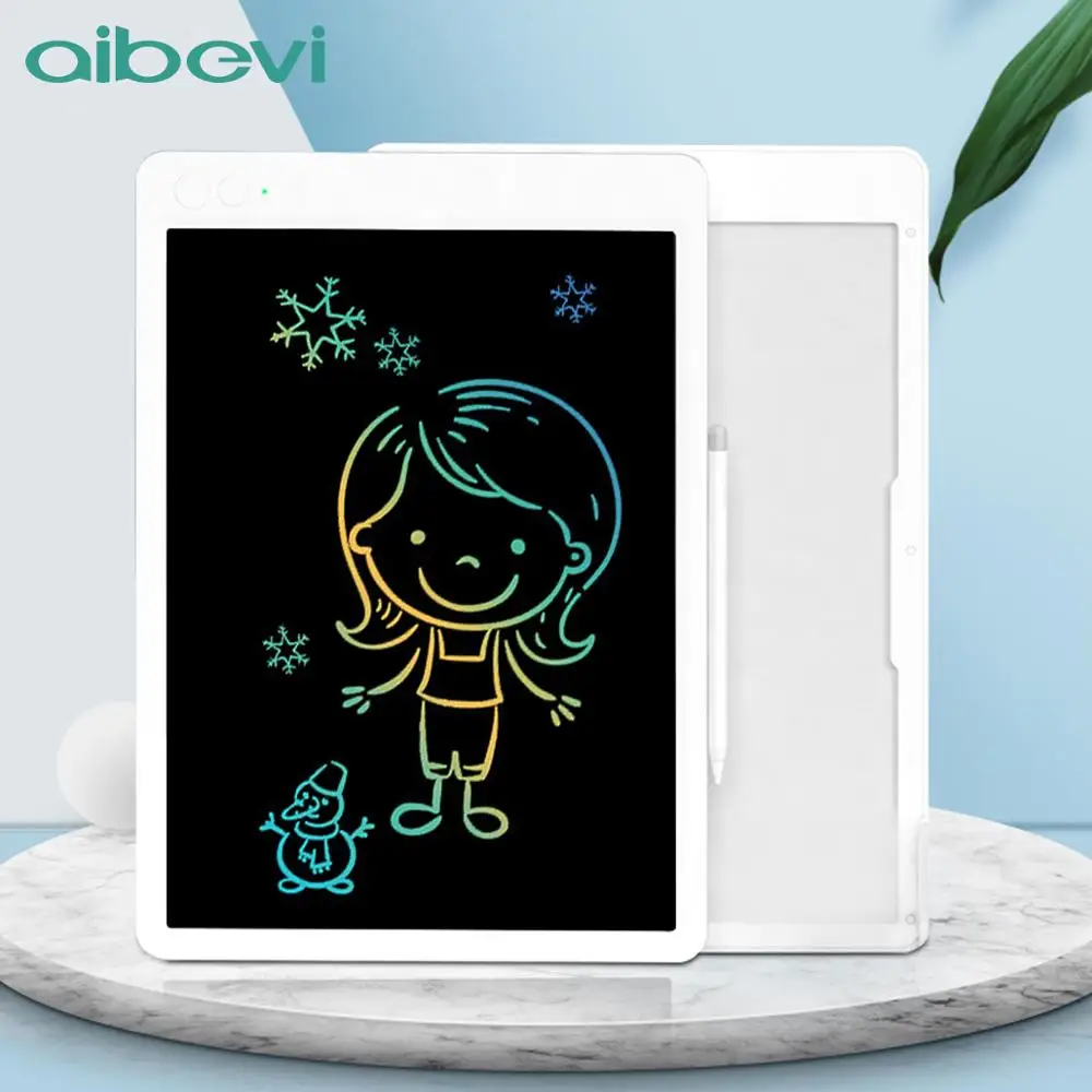 

Aibevi 13.5" LCD Writing Tablet Digital Drawing Tablet Handwriting Pads Electronic Writing Board Memo Message Board Color Screen