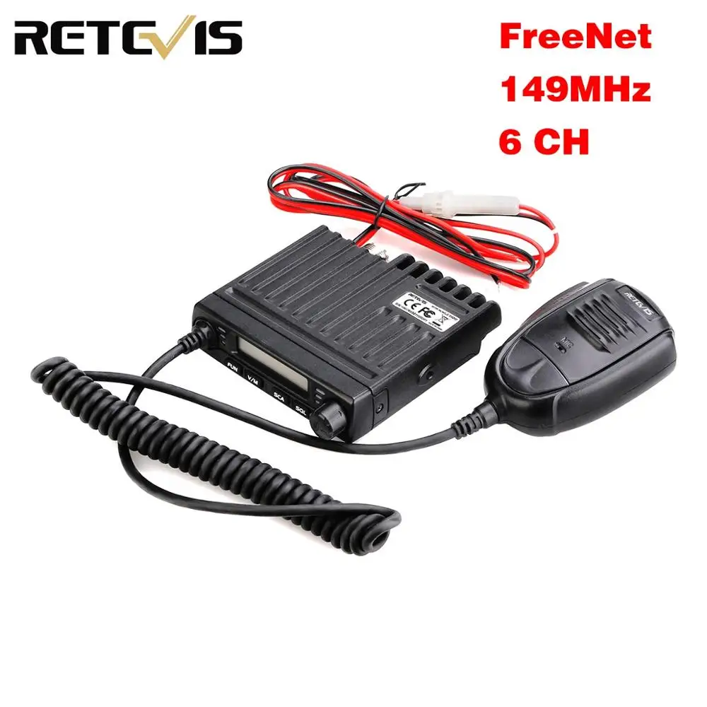 Mini Auto Walkie Talkie Retevis Rt98 Freenet 149mhz Mobile Auto Radio 0 5 W 1w Ham Radio Station Trager Ctcss Dcs 6ch Fur Lkw Fahrer Funkgerate Aliexpress