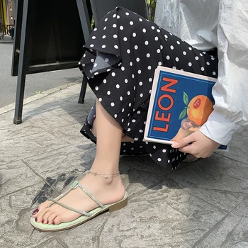 

Female Shoes Rubber Flip Flops Slippers Casual Loafers Summer Clogs Woman Slides 2020 Hawaiian Luxury Beach Soft Flat Concise