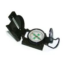 Открытый Высокопрочный металлический компас Складной флип Компас Открытый Кемпинг оснастка для скалолазания