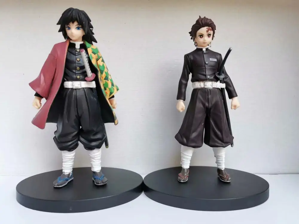 18 см фигурка демона-убийцы Kimetsu no Yaiba Kamado Tanjirou Nezuko ПВХ фигурка Модель Кукла коллекционная фигурка игрушки