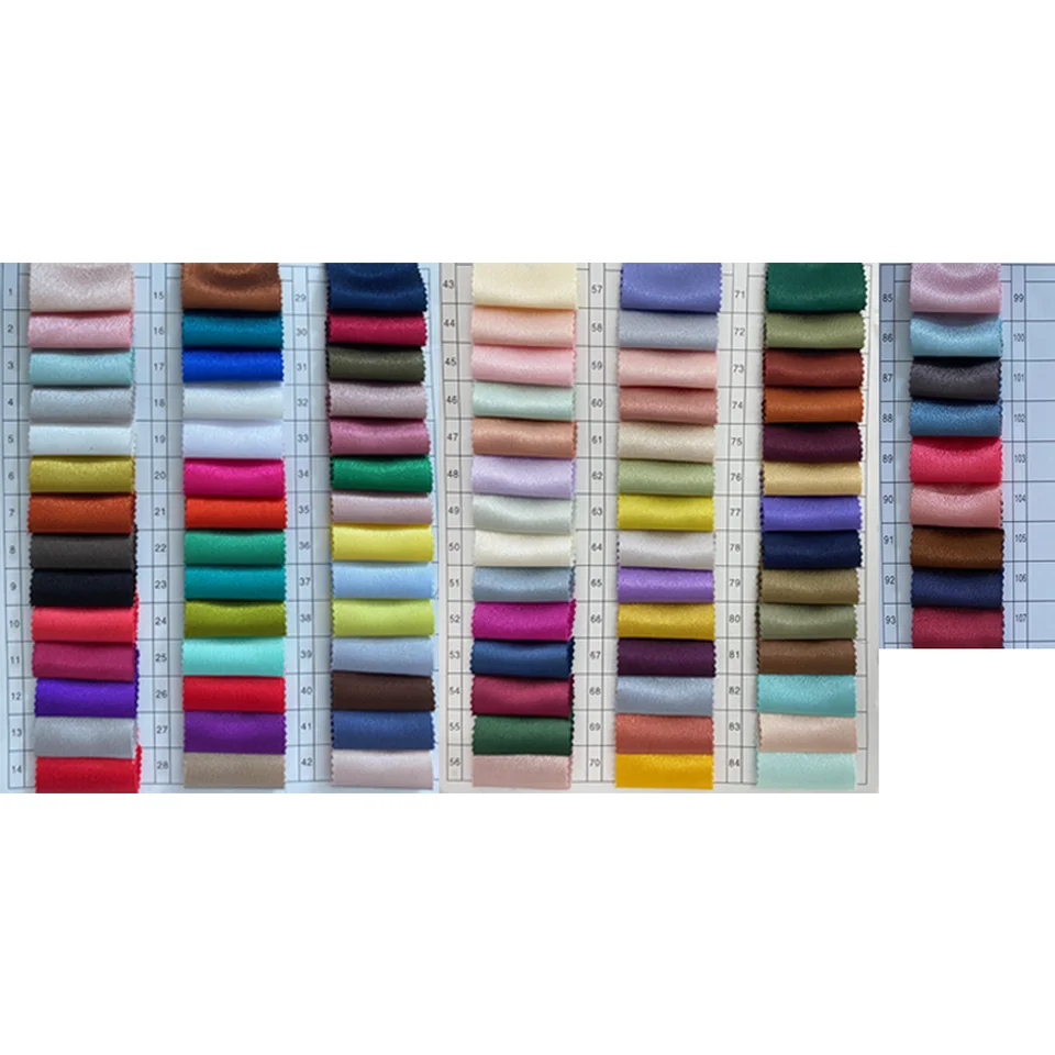 Tessuto In Raso Da Sposa MH Custom 100% Poliestere Per Abo - Foto 3