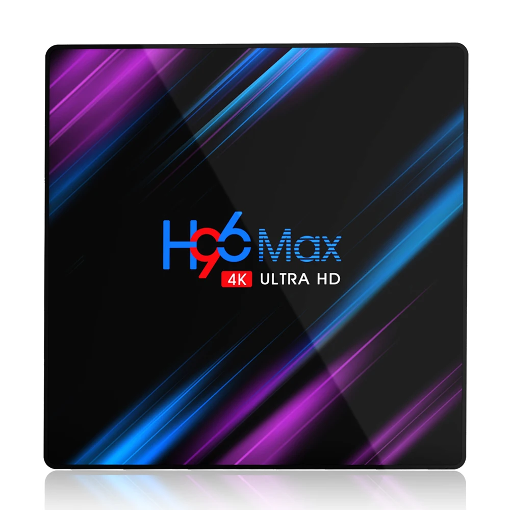 H96 MAX RK3318 Smart Android 9,0 tv Box 4 ГБ 32 ГБ 64 Гб медиаплеер 4K голосовой помощник Google Netflix Youtube H96MAX 2GB16GB