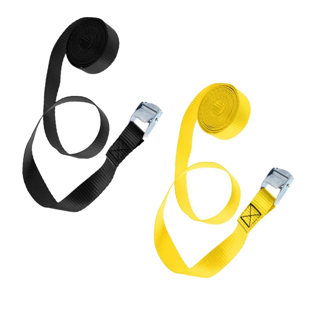 Pack of 2, Surfboard Kayak SUP Surf Rack Tie Down Straps 10 Feet