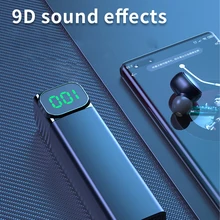 Bluetooth Headphone Wireless Headphones TWS Earbuds Free Shipping Headset Gamer 260mAh LED Screen for Xiaomi Huawei Earphones
