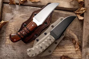 

Full Tang Survival Knife Bushcraft Tools DC53 Steel Fixed Blade Knife Camping Knives with Sheath