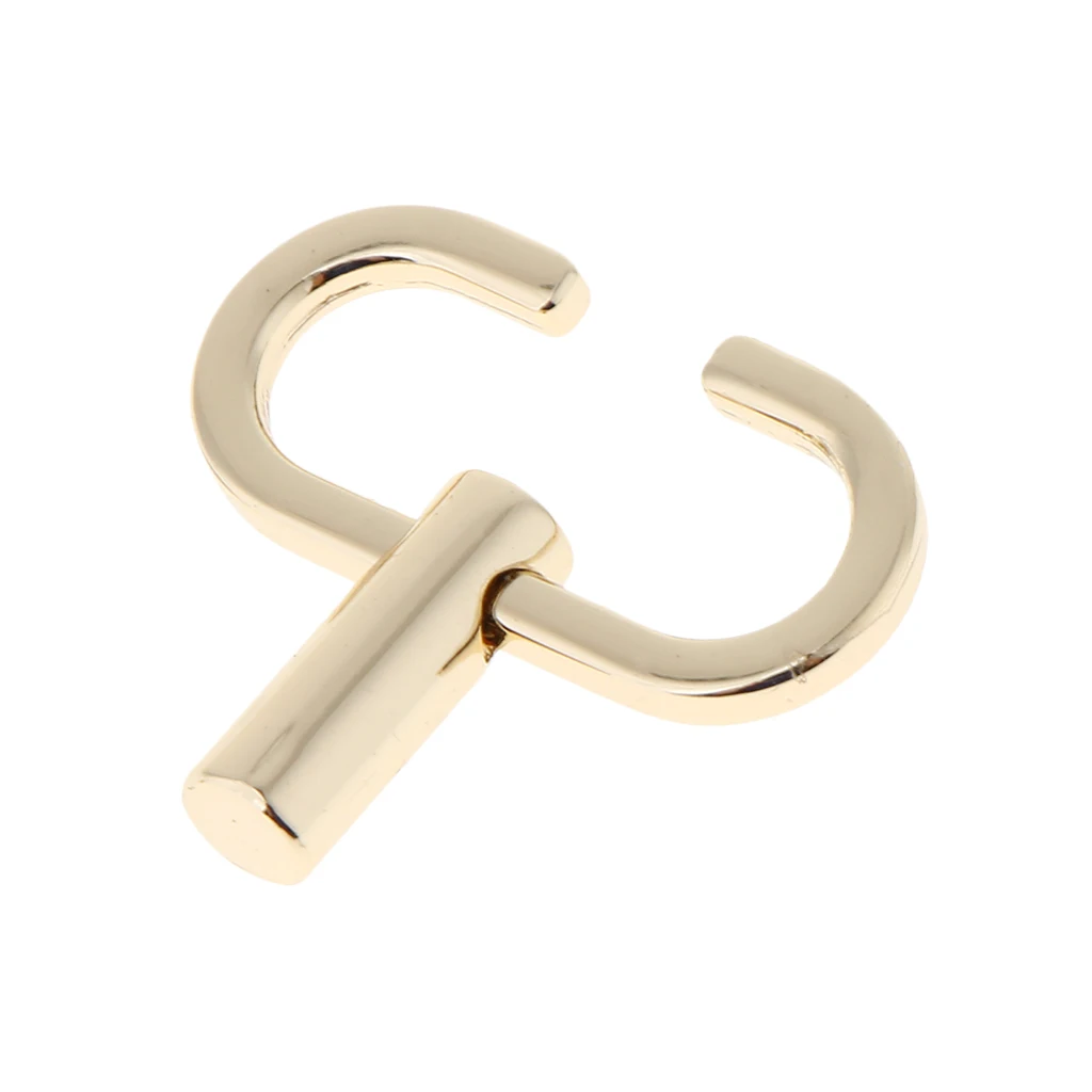 Adjustable Metal Buckle Clip Handbag Chain Strap Length Shorten Bag Accessories