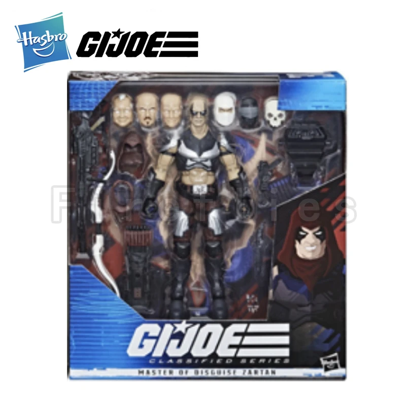 

1/12 6inches Hasbro G.I.JOE Action Figure Classified Series SDCC Master of Disguise Zartan Anime Movie Model Gift Free Shipping