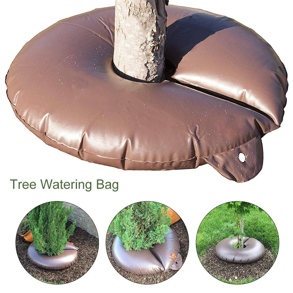 

15 Gallon Tree Watering Bag Slow Releasing Automatic Drip Catcher System Drip Irrigation Bag For Planting Trees Garden Watering