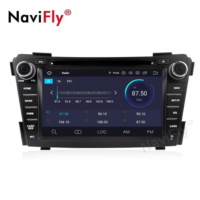 NaviFly Android 9,0 Восьмиядерный PX5 для автомобиля DVD радио плеер HYUNDAI I40 2012- Автомобильный gps навигация Мультимедиа Поддержка Wi-Fi
