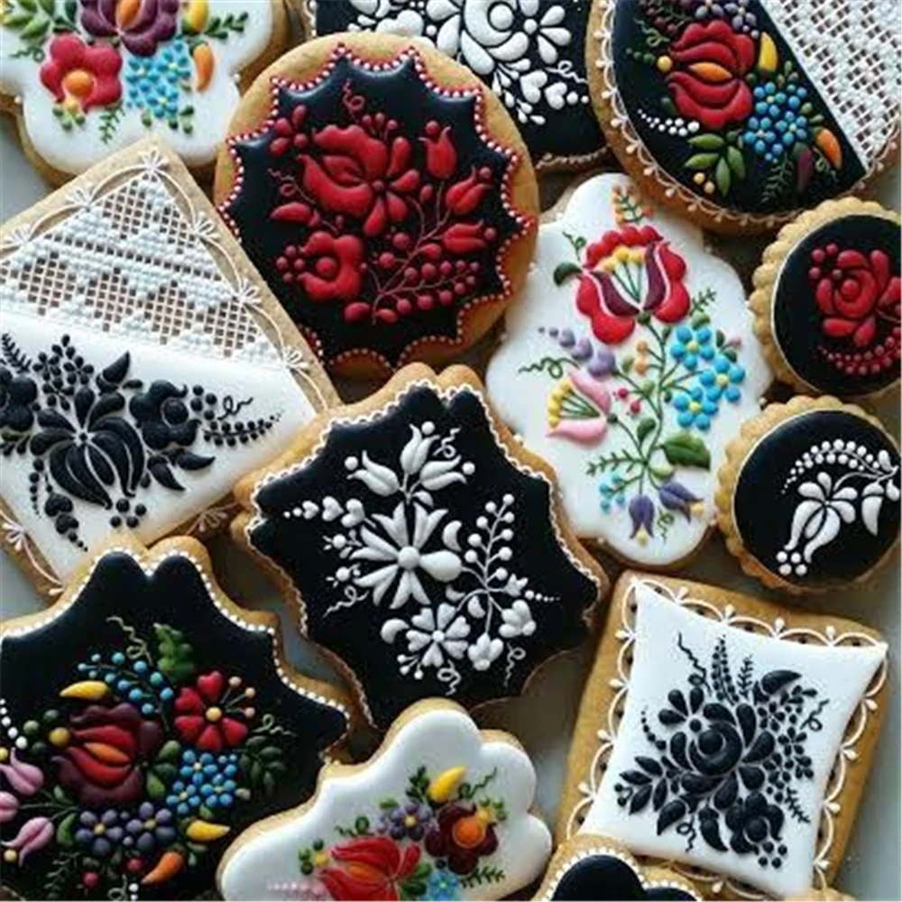 

clay cutter hexagon oval Hexagon circle rectangle Cake Fondant Sugar Mould Shape cookie Cutters Mold Tools