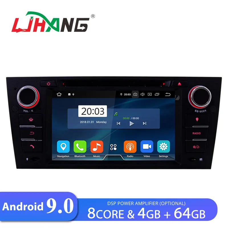 LJHANG Car DVD Player Android 9.0 For BMW/320/328/3 Series E90/E91/E92/E93 GPS Navi 1 DIN Multimedia Auto Stereo Car Radio WIFI LJHANG Car DVD Player Android 9.0 For BMW/320/328/3 Series E90/E91/E92/E93 GPS Navi 1 DIN Multimedia Auto Stereo Car Radio WIFI