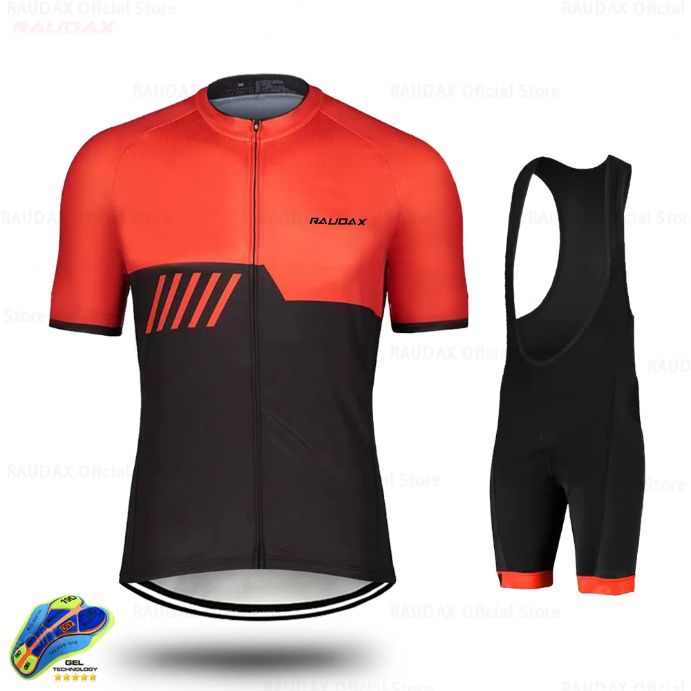 Одежда для велоспорта Pro Team Ropa Ciclismo Hombre летний комплект с коротким рукавом для велоспорта Mtb велосипедная униформа для триатлона - Цвет: Bib cycling set