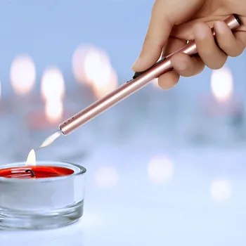 

Ultra Long Fire Starter Multi-color Jet Lighter Aluminum Alloy Safe Torch Lighters for Candle Aromatherapy Barbecue Cigarette