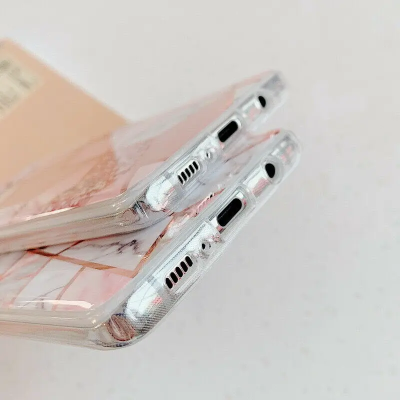Для samsung Galaxy S10E S10 S9 S8 Plus Sodt Siliocone противоударный мраморный чехол IMD геометрический резиновый бампер для телефона