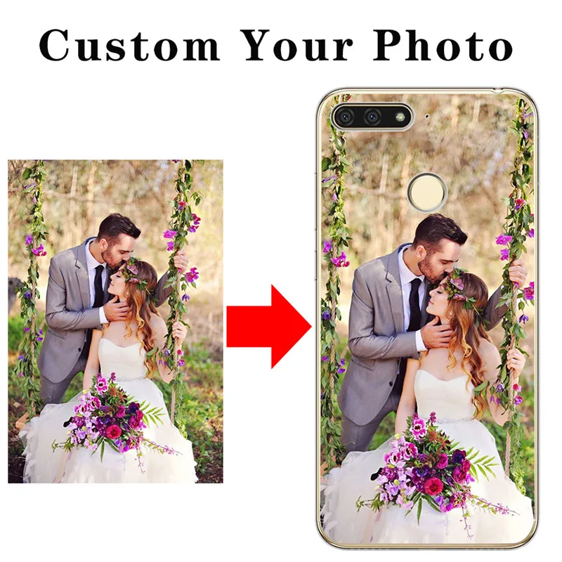 Индивидуальный дизайн фото DIY для huawei Y5 Y6 II Prime Nova 2 3 4 3i Plus чехол для телефона Coque Etui funda etui capinha