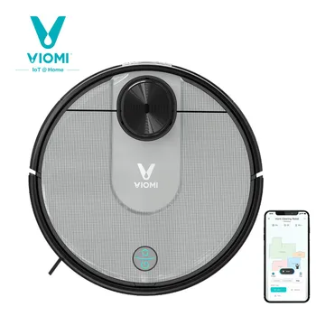 

VIOMI V2 Pro Global version Robot Vacuum Cleaner 550 Water Tank 2100Pa LDS 2 in 1 for Pets, Dry Wet Hair Cleaning Mopping Master